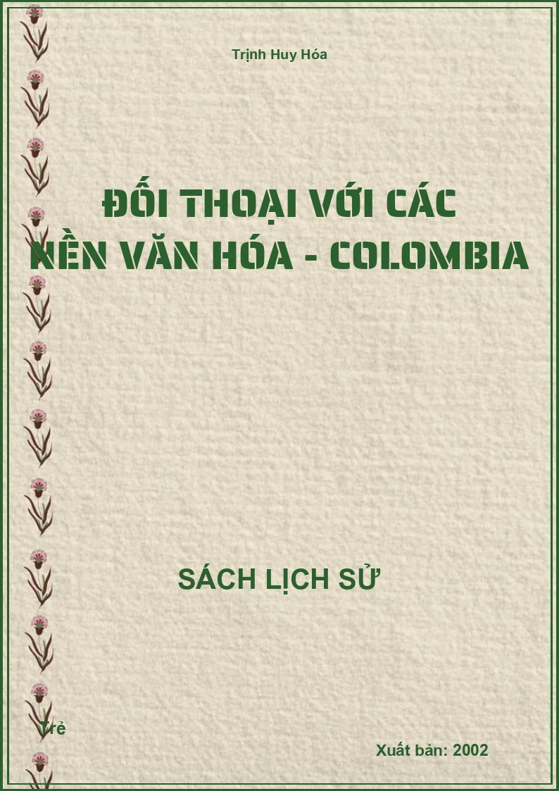 Đối thoại với các nền văn hóa - Colombia