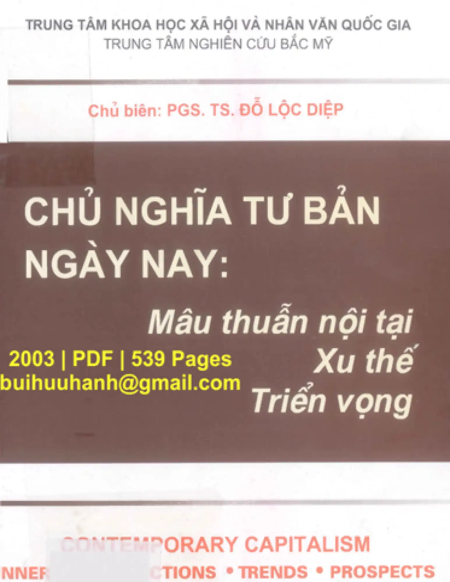 Chủ nghĩa tư bản ngày nay