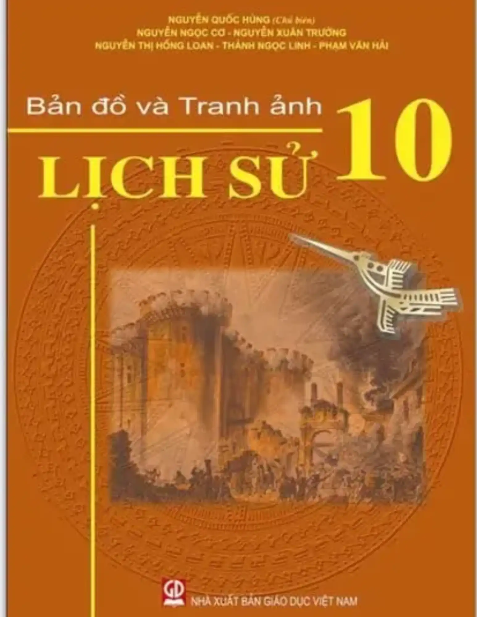Bản đồ và tranh ảnh Lịch sử 10