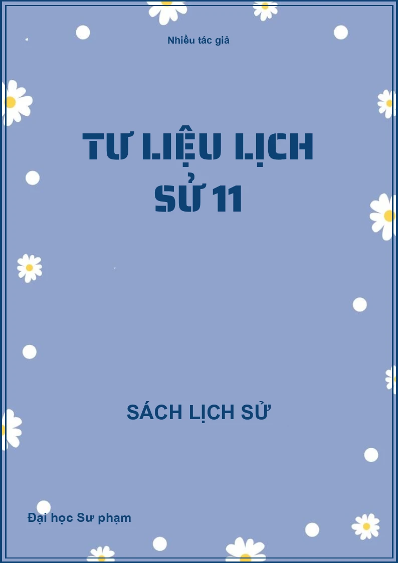 Tư liệu Lịch sử 11