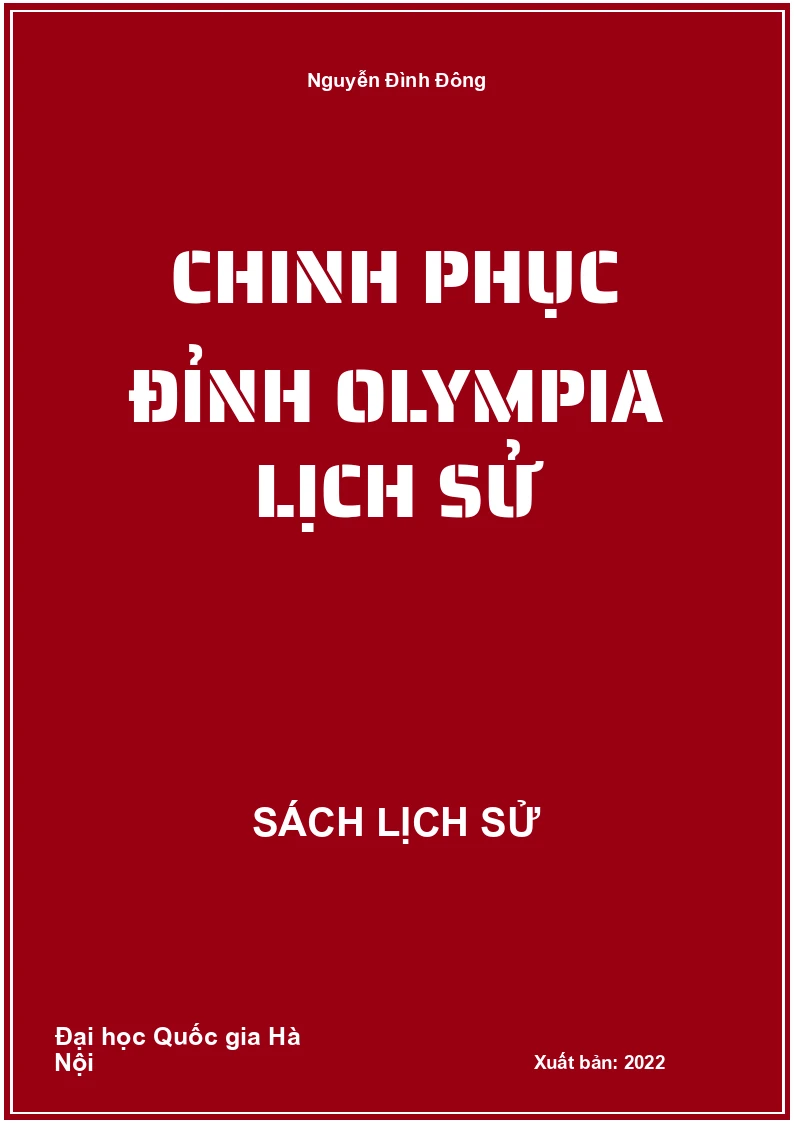 Chinh phục đỉnh Olympia Lịch Sử