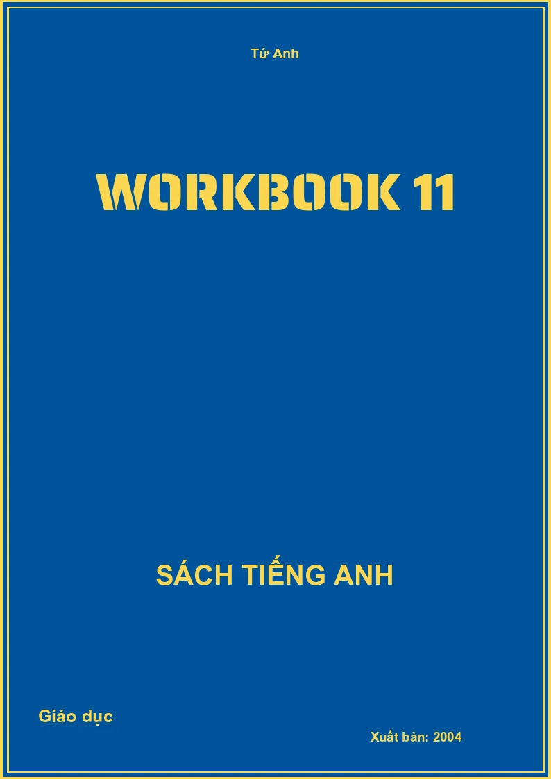Workbook 11