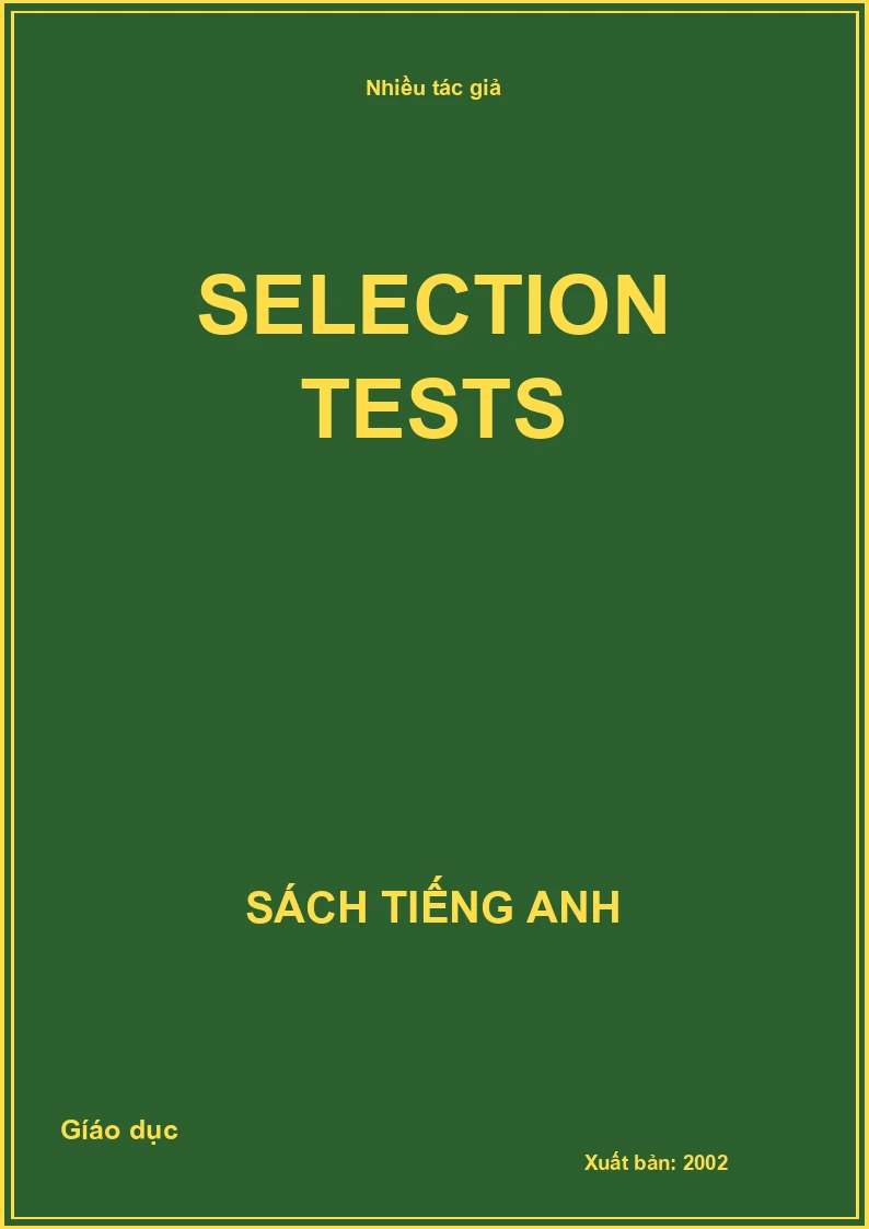 Selection Tests