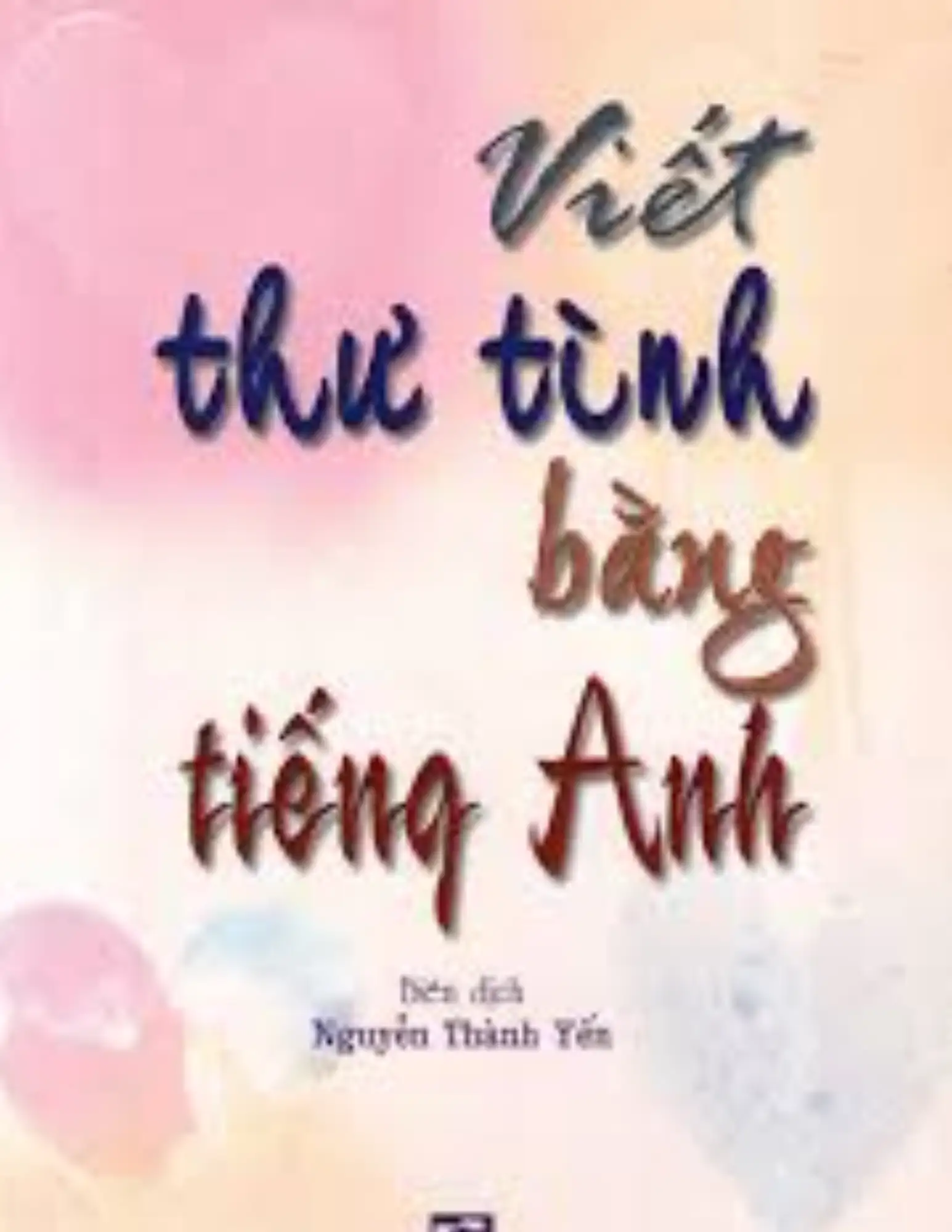 Viết thư tình bằng tiếng Anh