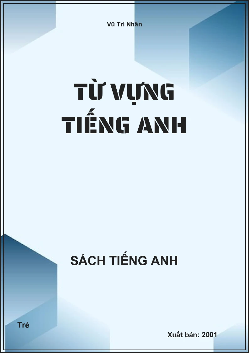 Từ vựng Tiếng anh