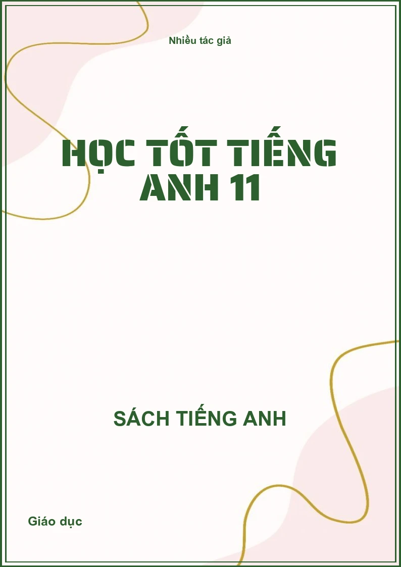 Học tốt Tiếng Anh 11