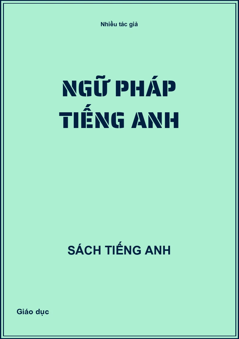 Ngữ pháp Tiếng anh