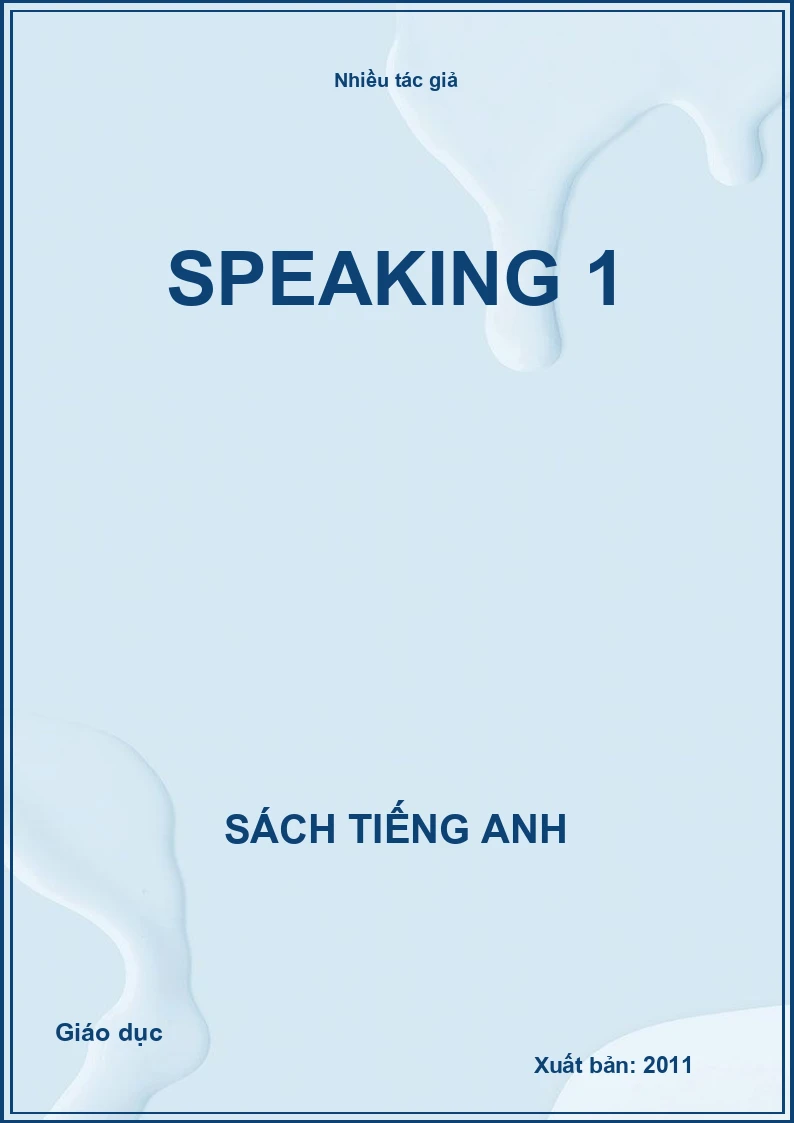 Speaking 1