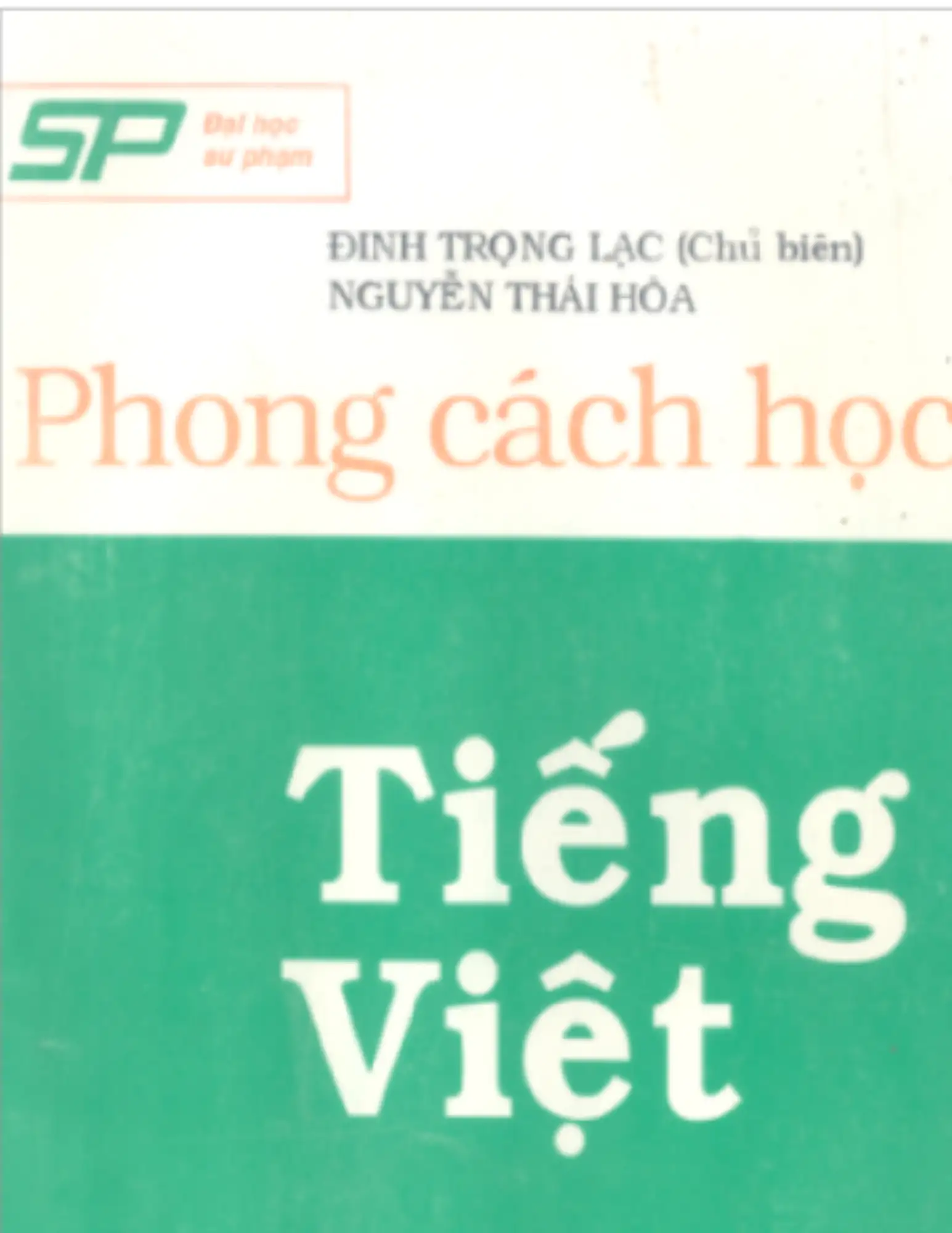 Phong cách học Tiếng Việt