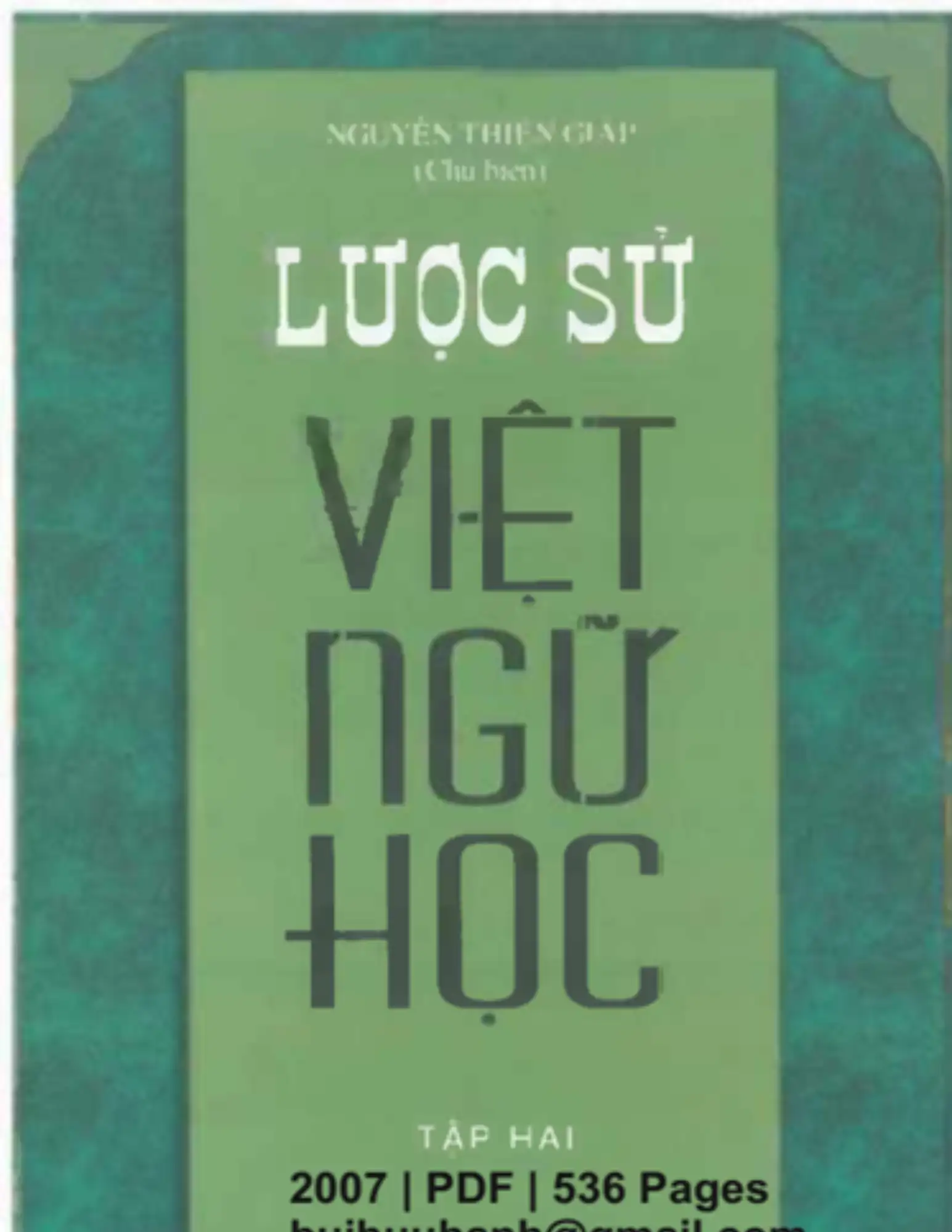 Lược sử Việt ngữ học