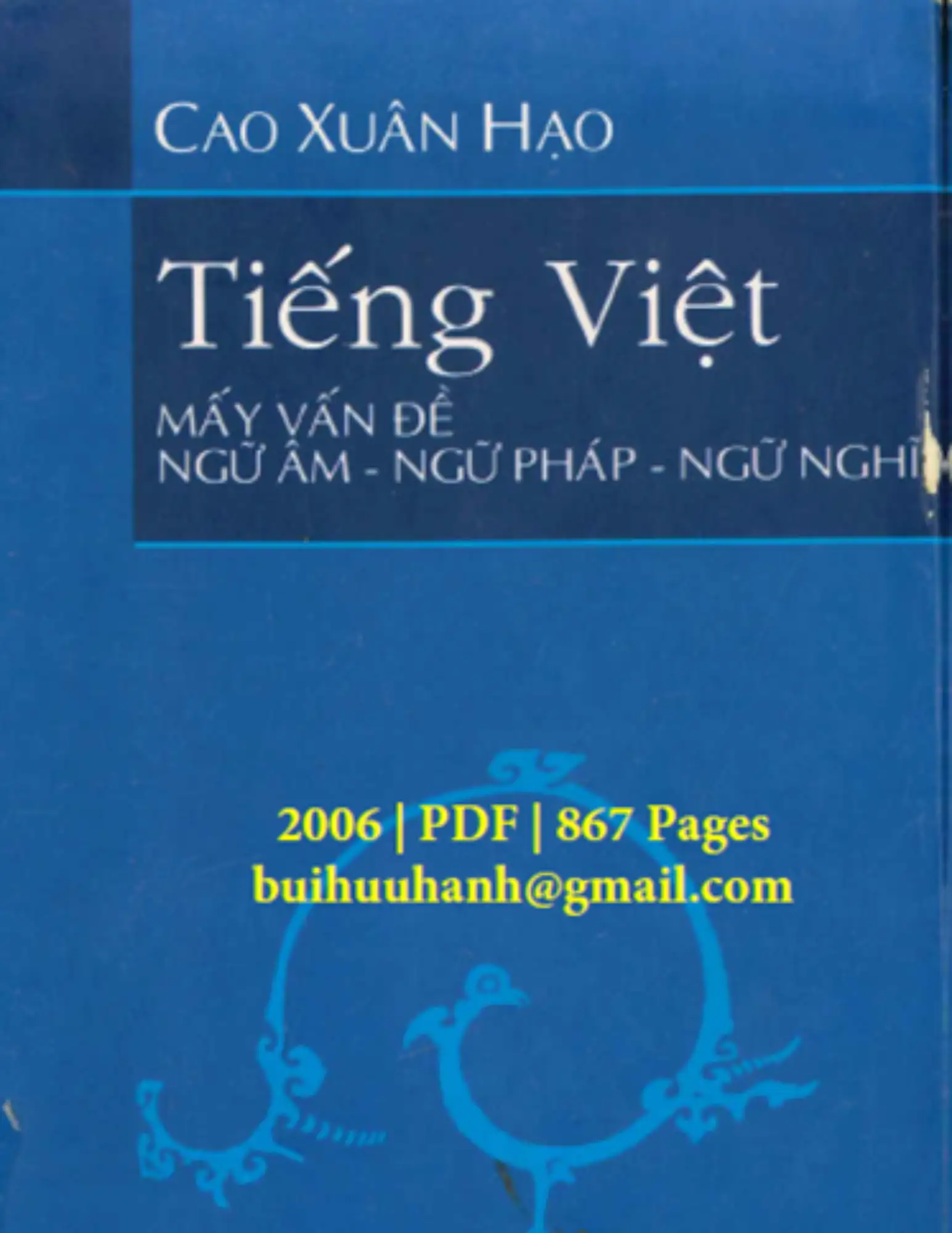 Tiếng Việt mấy vấn đề Ngữ âm - Ngữ pháp - Ngữ nghĩa