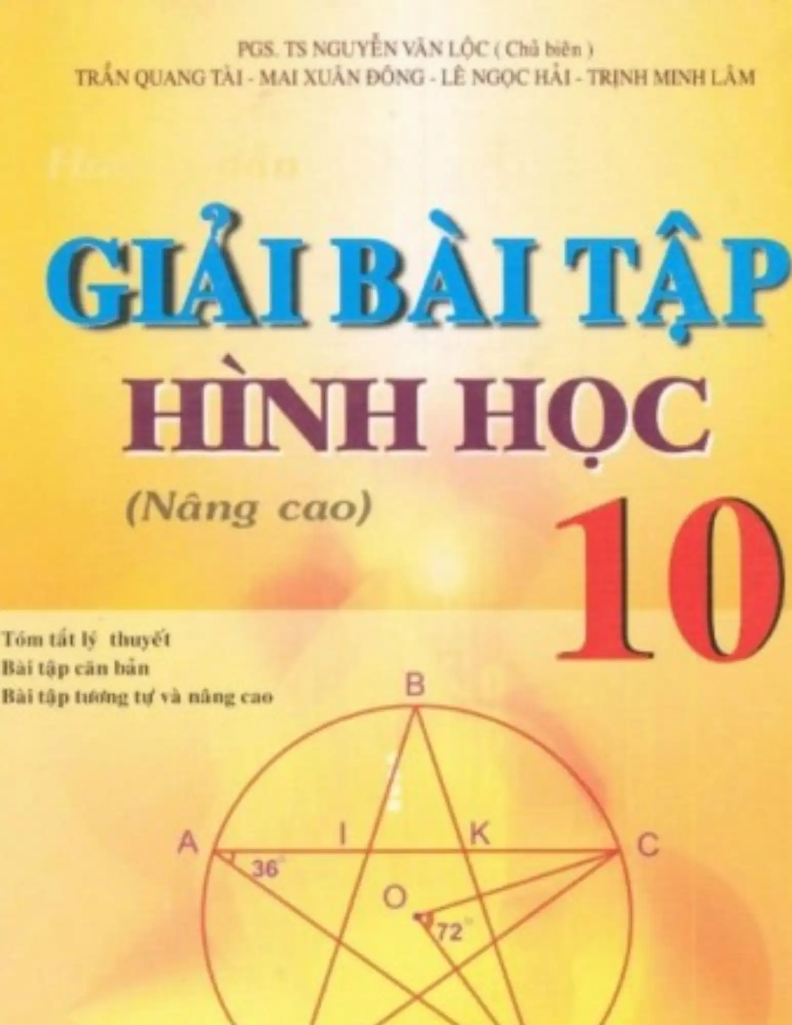 Giải bài tập Đại số 10 nâng cao