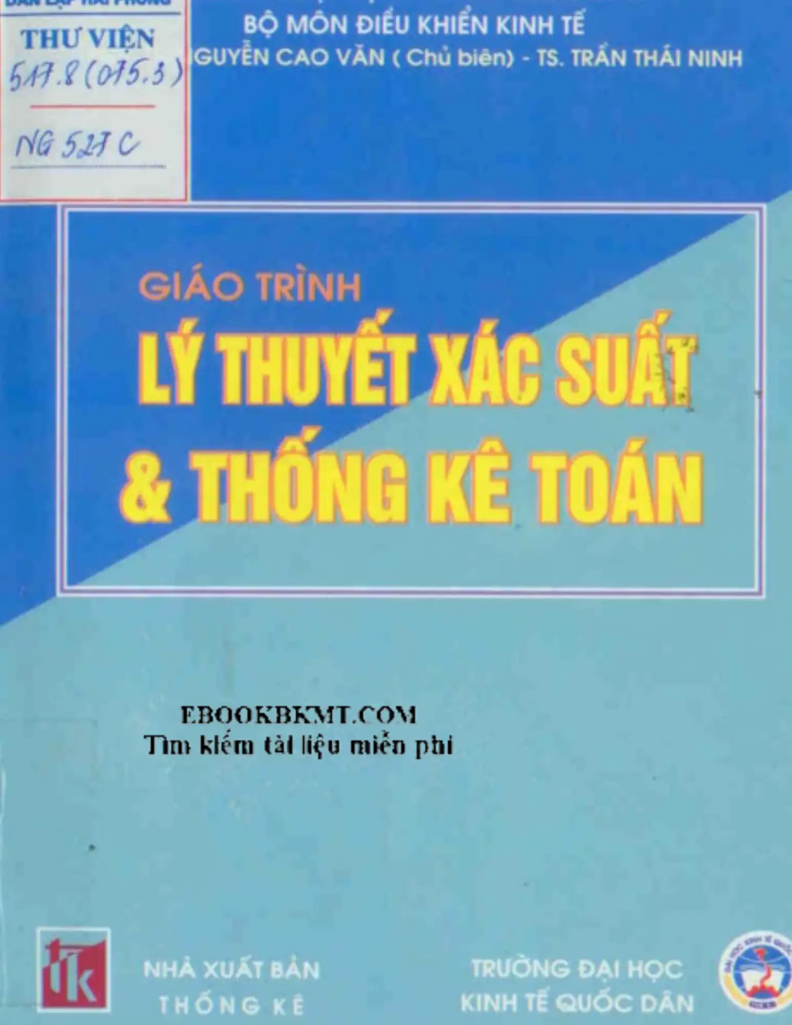 Lý thuyết xác suất và thống kê toán