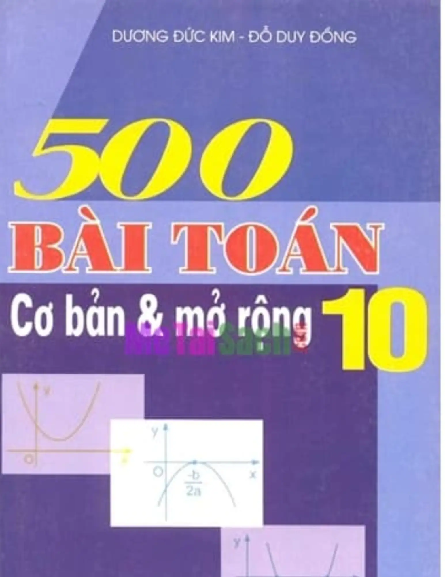 500 bài toán cơ bản và mở rộng 10