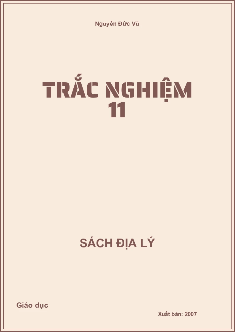 Trắc nghiệm 11