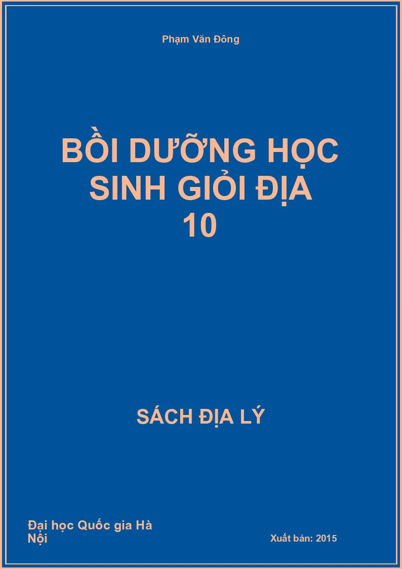 Bồi dưỡng học sinh giỏi Địa 10