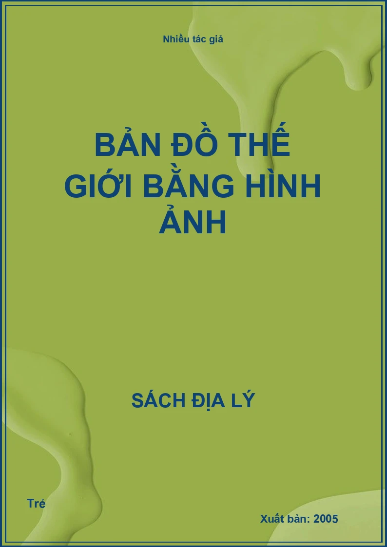 Bản đồ thế giới bằng hình ảnh