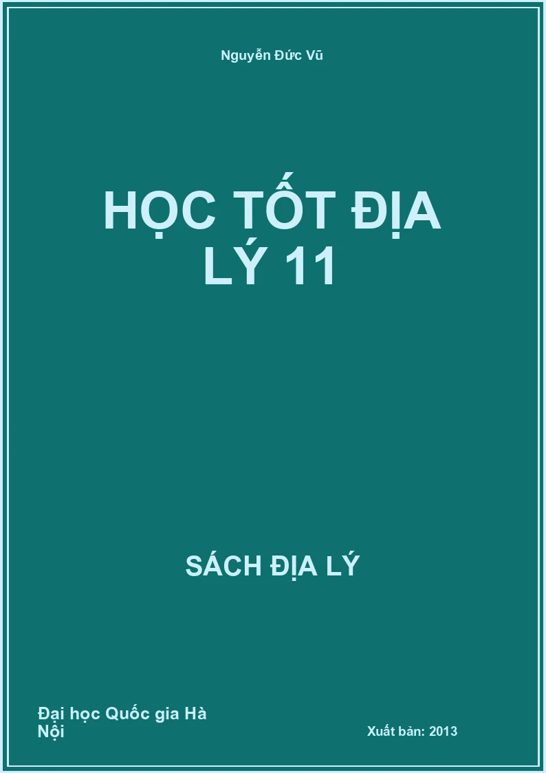 Học tốt Địa lý 11