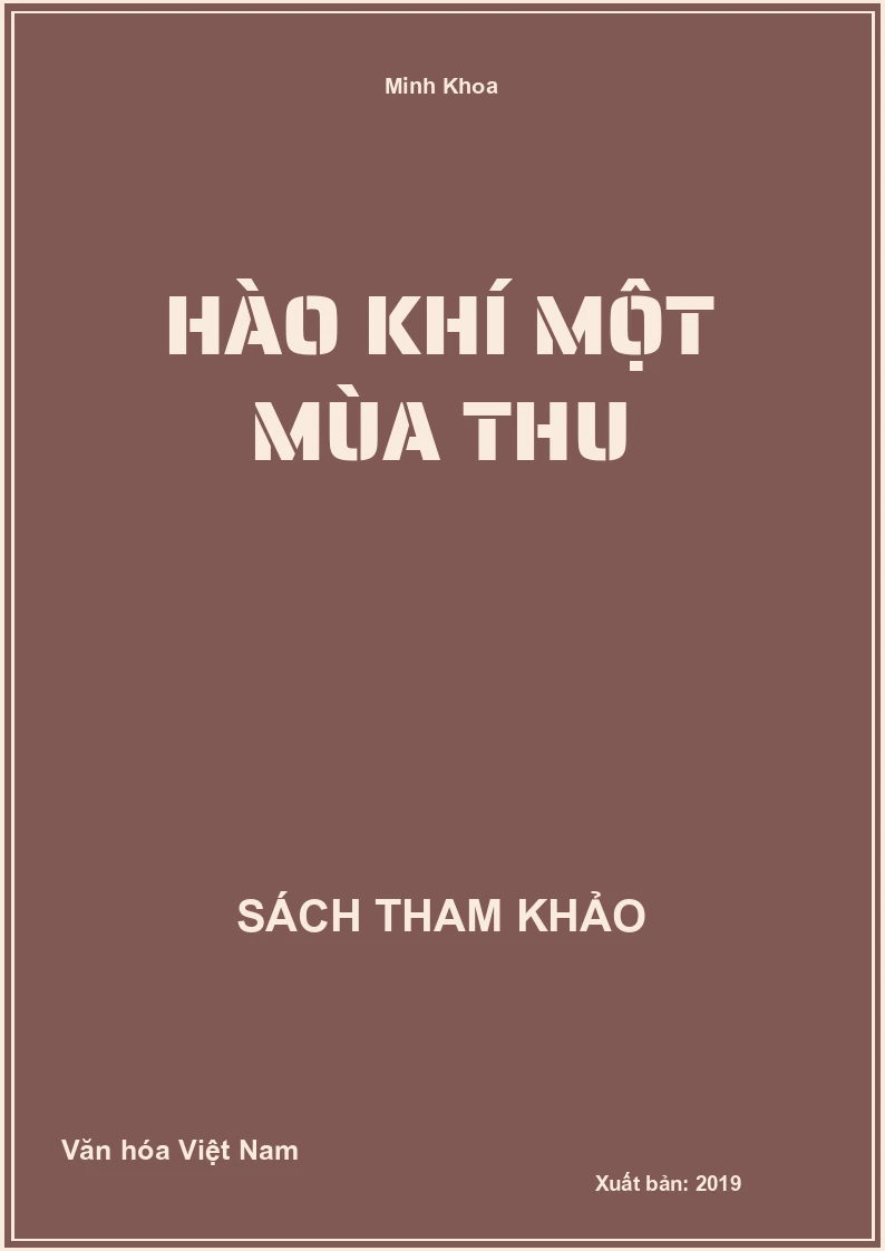 Hào khí một mùa thu