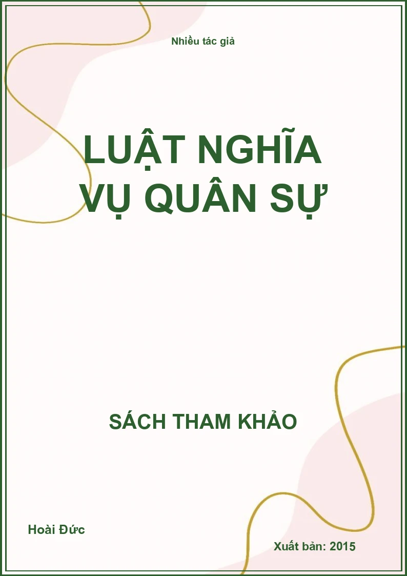 Luật nghĩa vụ quân sự