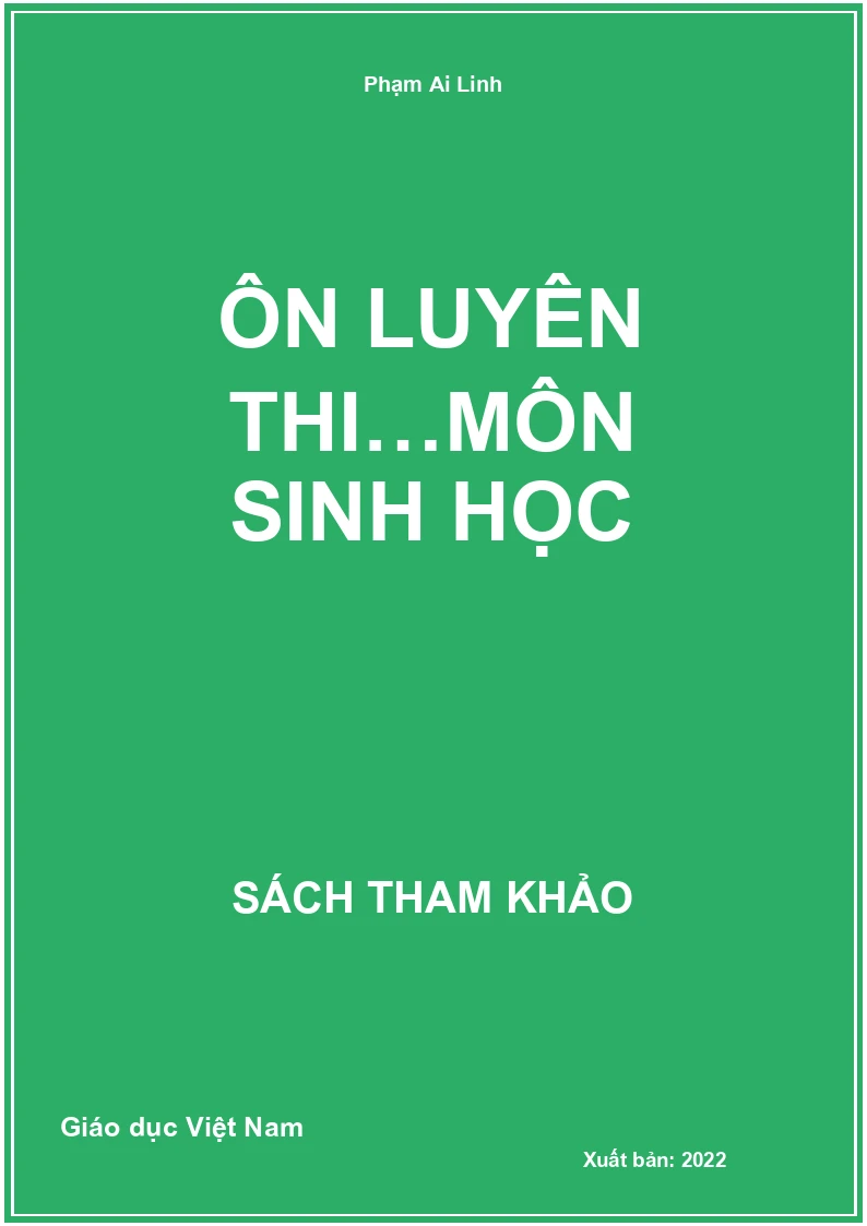 Ôn luyên thi…môn Sinh học