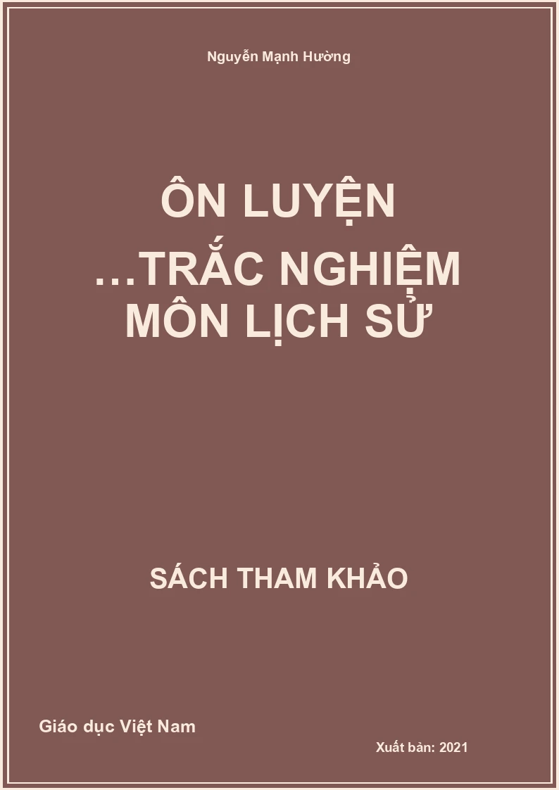 Ôn luyện …trắc nghiệm môn Lịch sử
