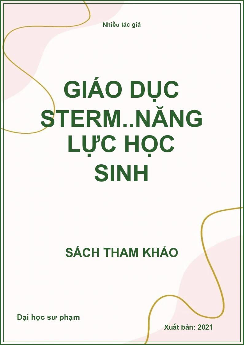 Giáo dục sterm..năng lực học sinh