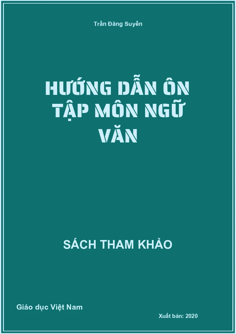 Hướng dẫn ôn tập môn Ngữ văn
