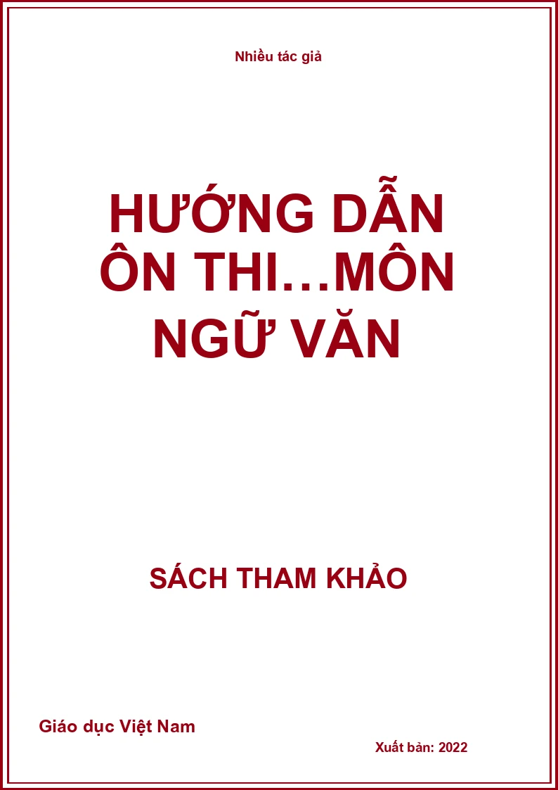 Hướng dẫn ôn thi…môn Ngữ văn