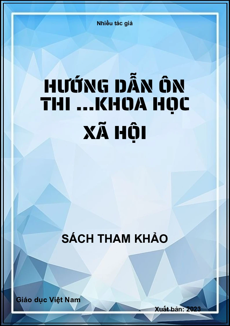 Hướng dẫn ôn thi …Khoa học xã hội