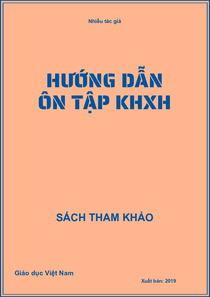 Hướng dẫn ôn tập KHXH