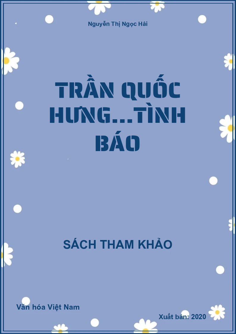 Trần Quốc Hưng…tình báo