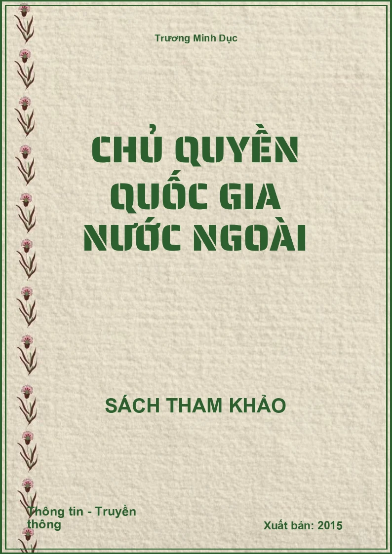 Chủ quyền quốc gia nước ngoài
