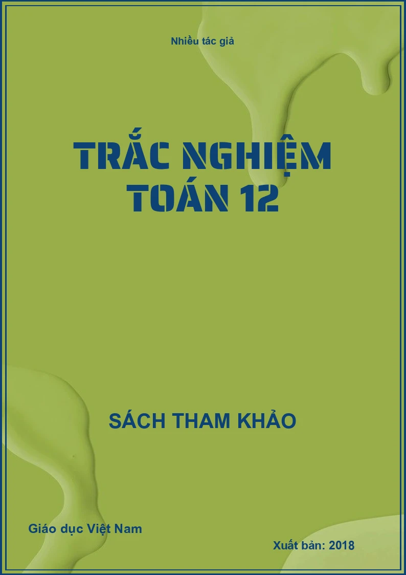 Trắc nghiệm Toán 12