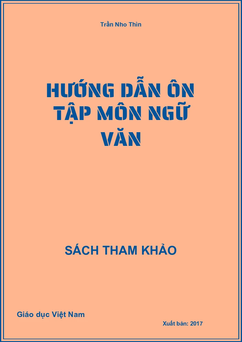 Hướng dẫn ôn tập môn Ngữ Văn