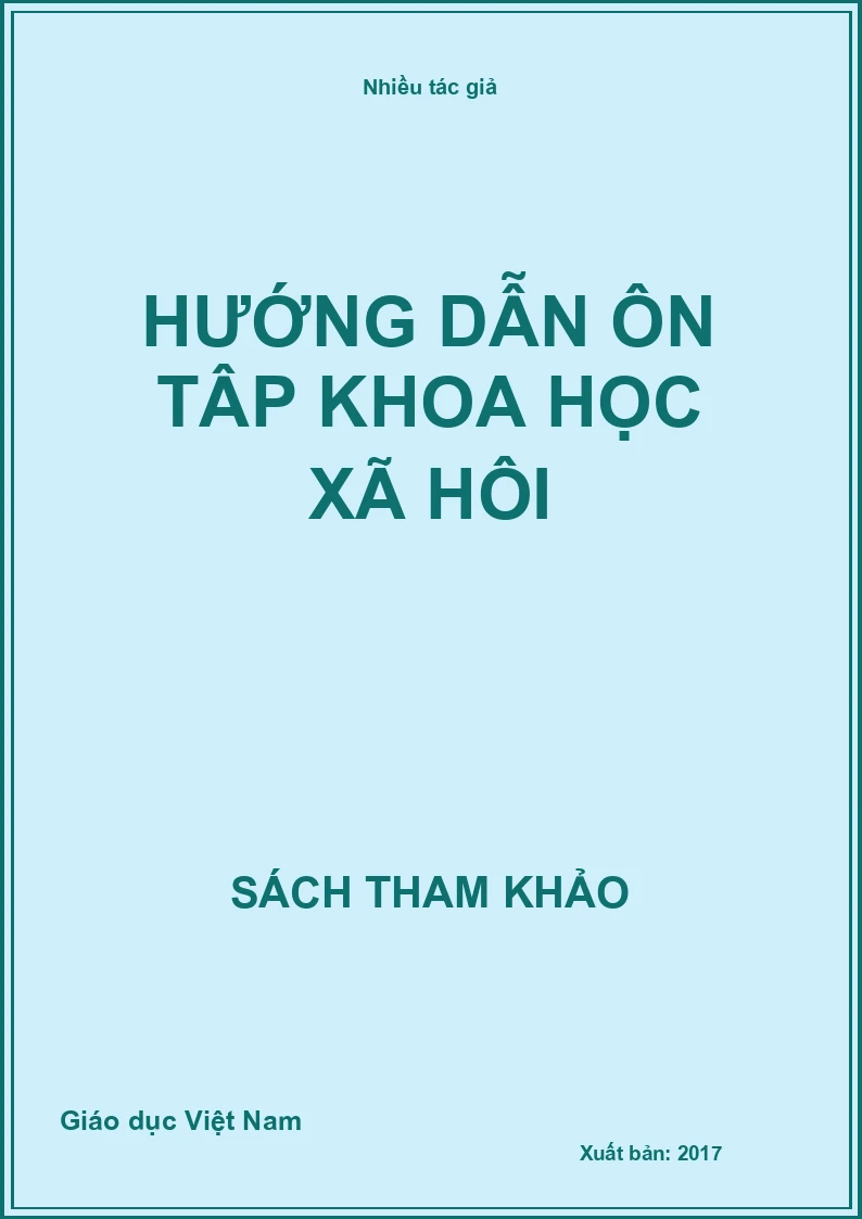 Hướng dẫn ôn tập Khoa học xã hội