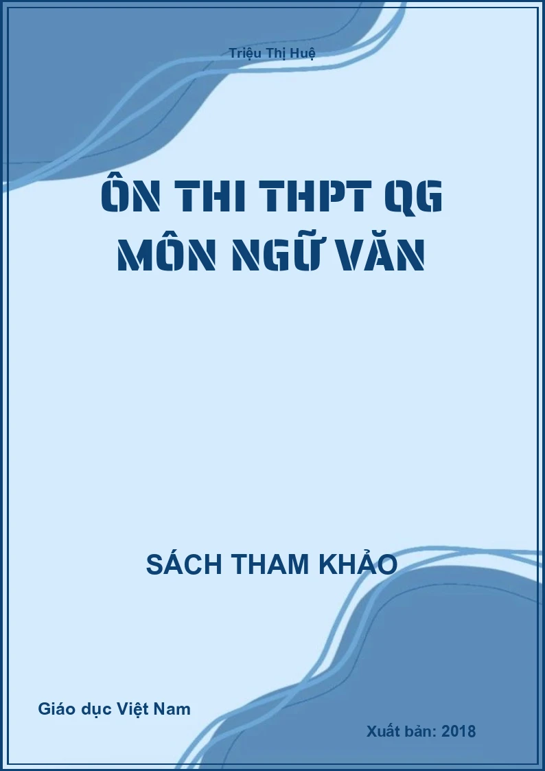 Ôn thi THPT QG môn Ngữ văn