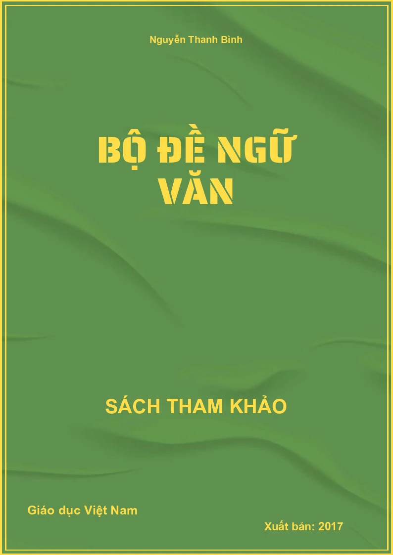 Bộ đề Ngữ Văn