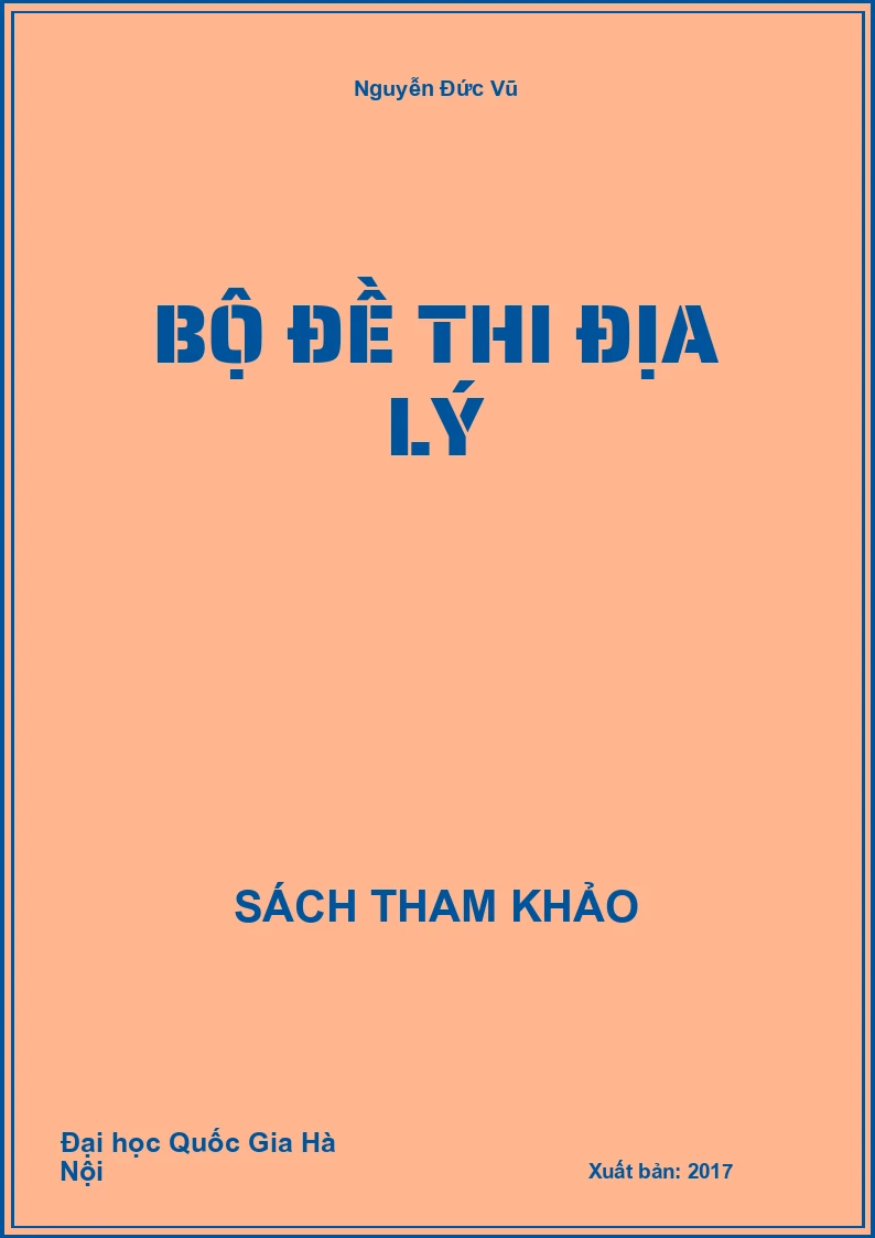 Bộ đề thi Địa lý