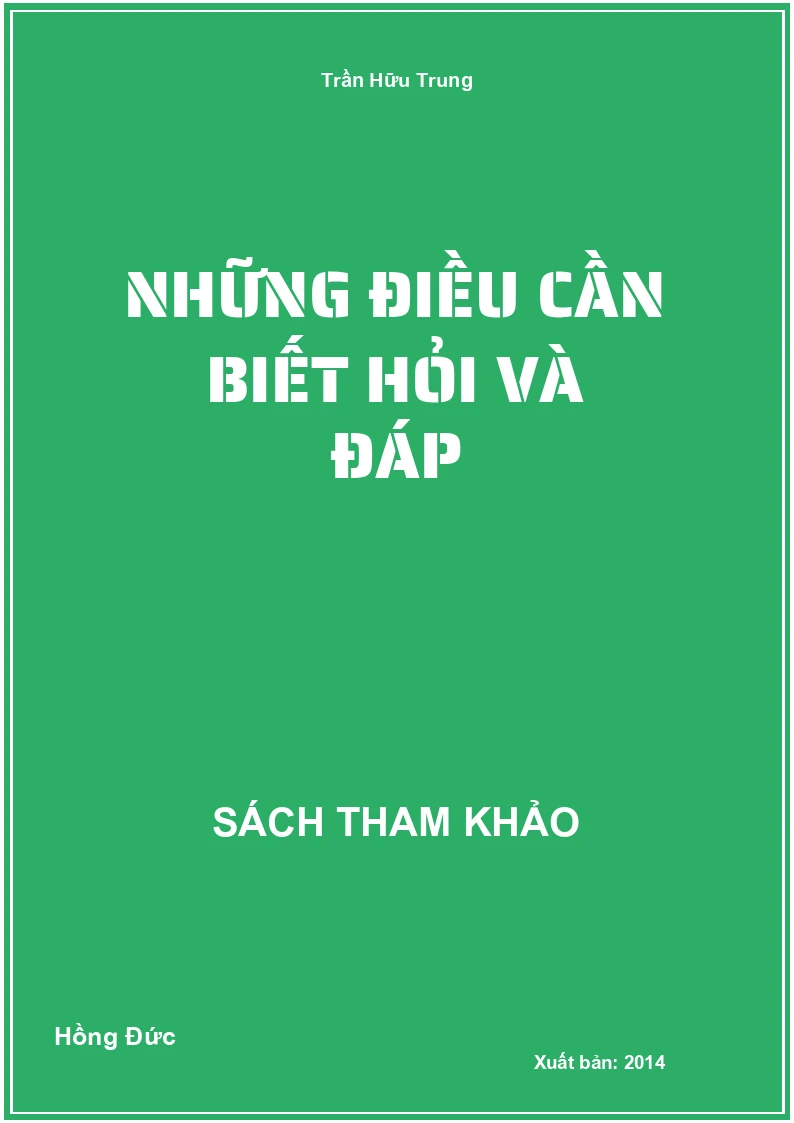 Những điều cần biết hỏi và đáp