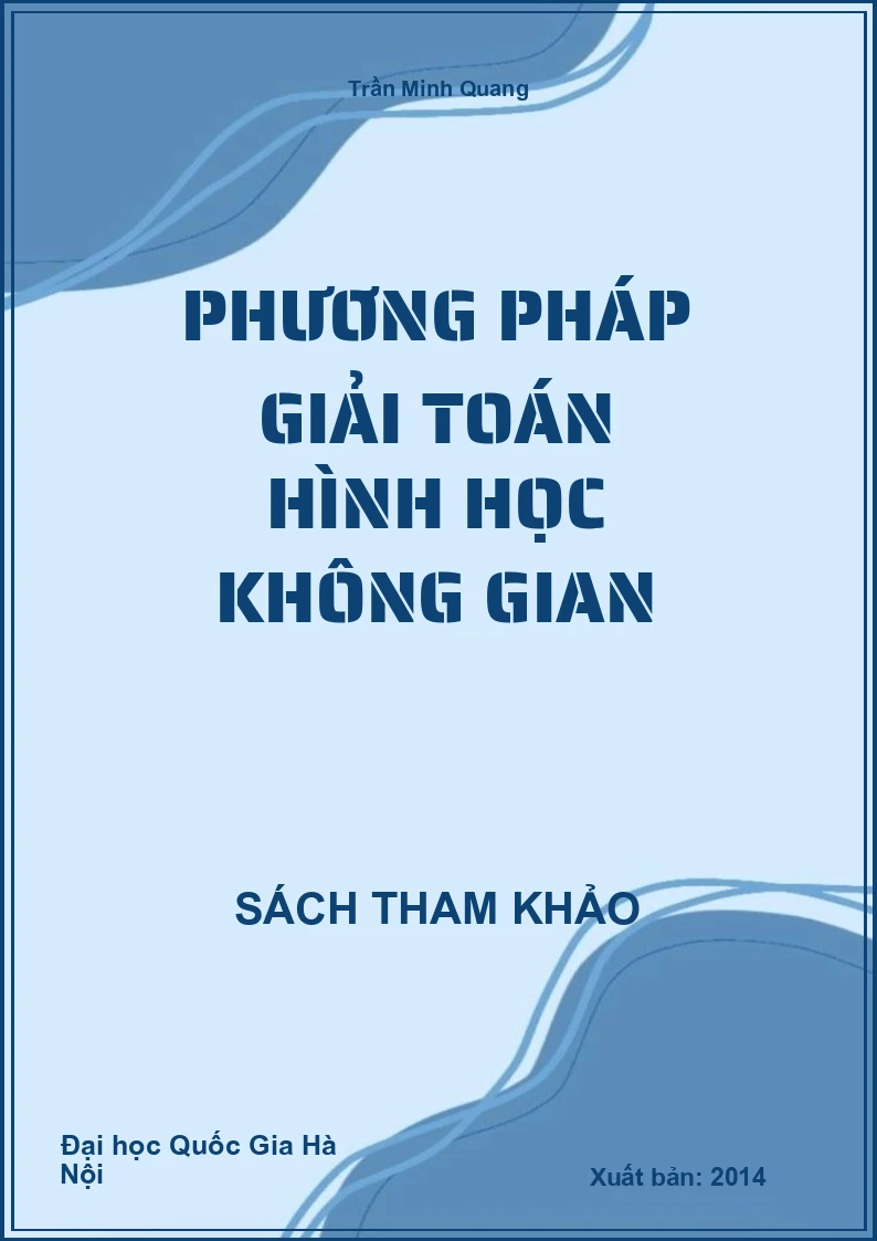 Phương pháp Giải Toán Hình học Không gian