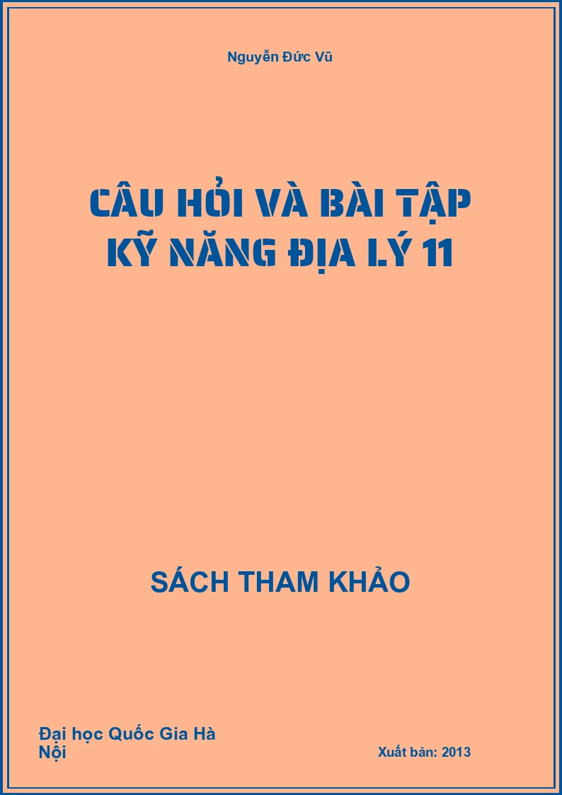 Câu hỏi và bài tập kỹ năng Địa lý 11