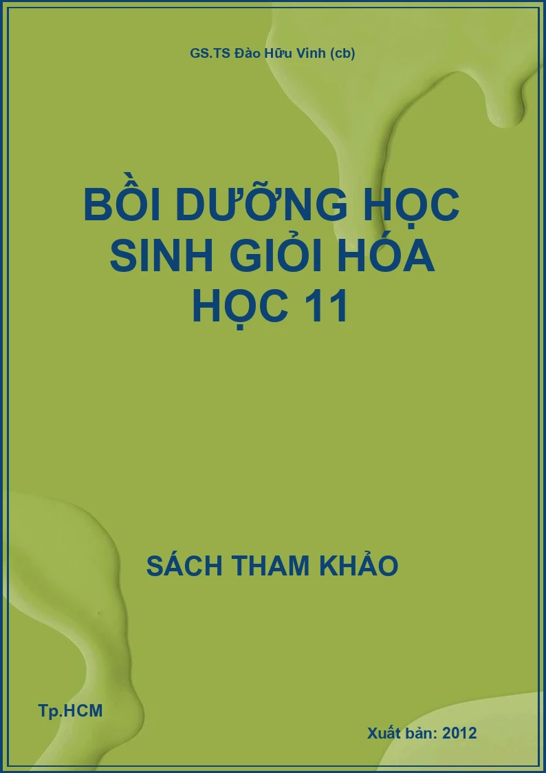 Bồi dưỡng học sinh giỏi Hóa học 11