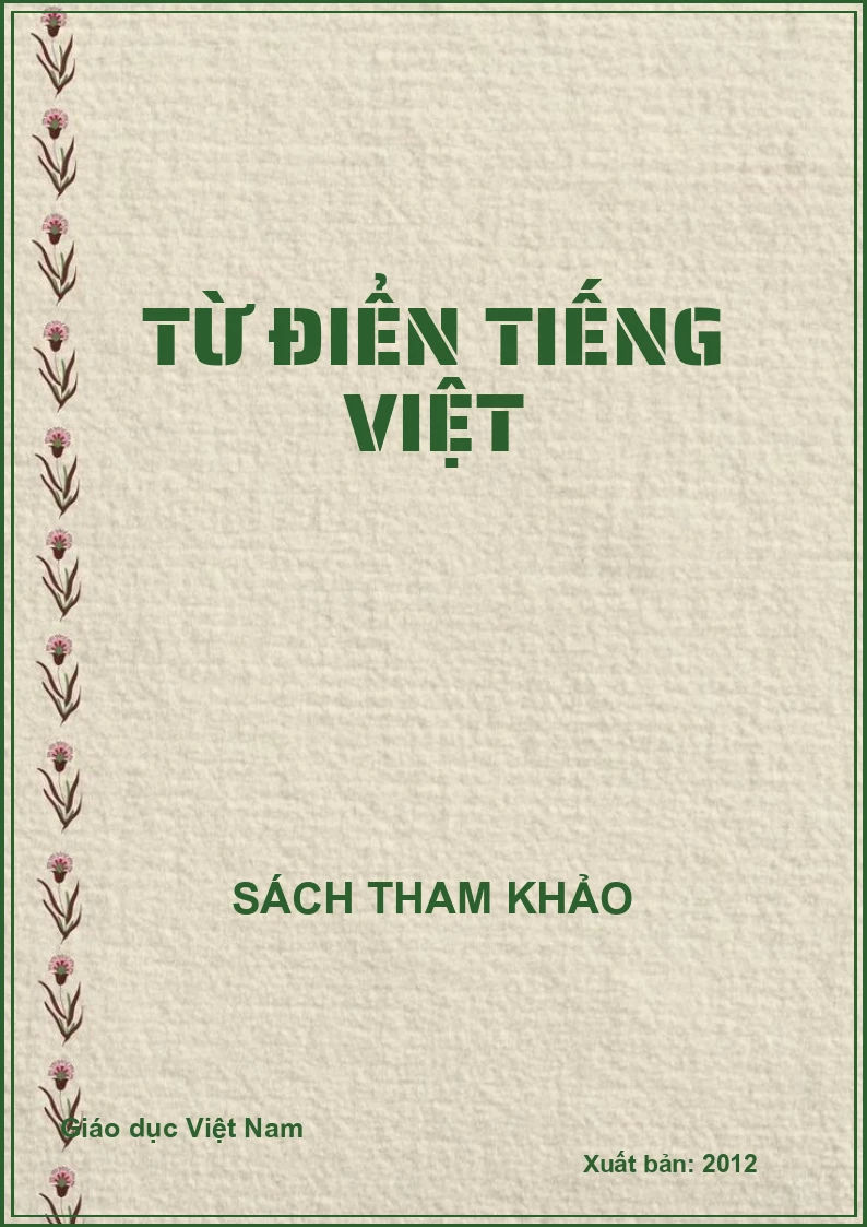 Từ điển Tiếng Việt