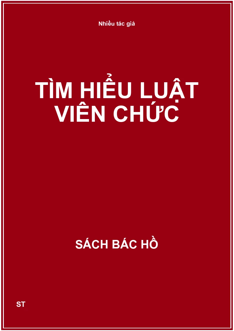 Tìm hiểu luật viên chức