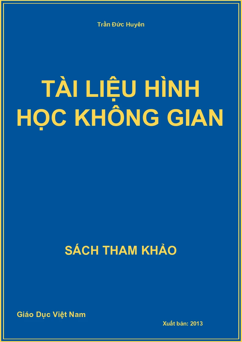 Tài liệu Hình học không gian