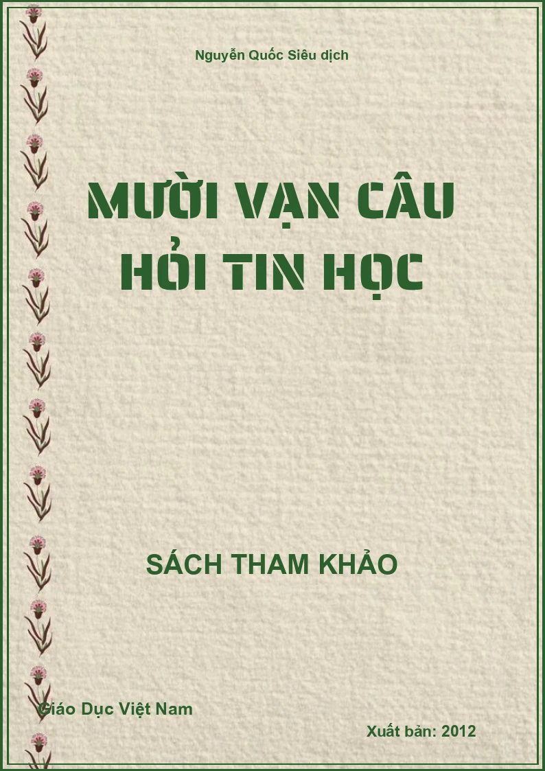Mười vạn câu hỏi Tin học