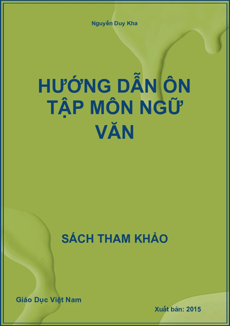 Hướng dẫn ôn tập môn Ngữ Văn