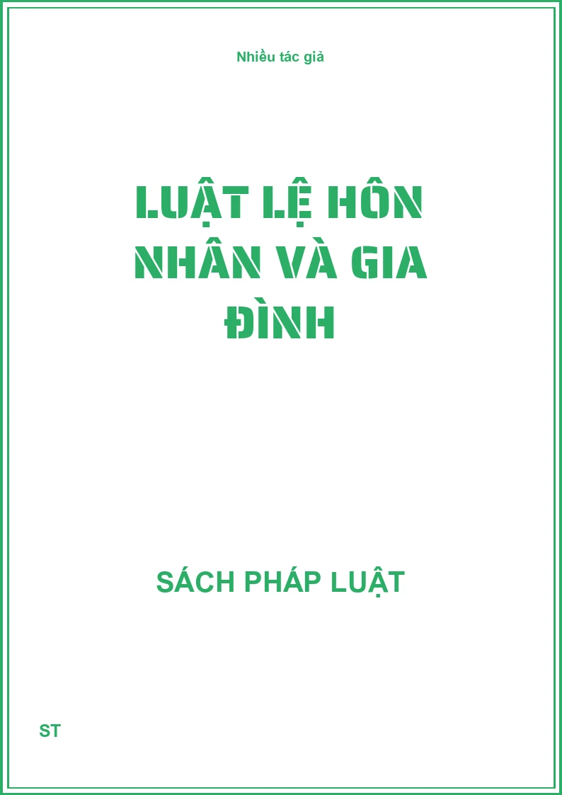 Luật lệ hôn nhân và gia đình