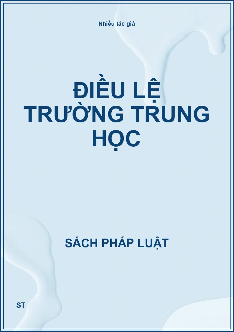 Điều lệ trường trung học